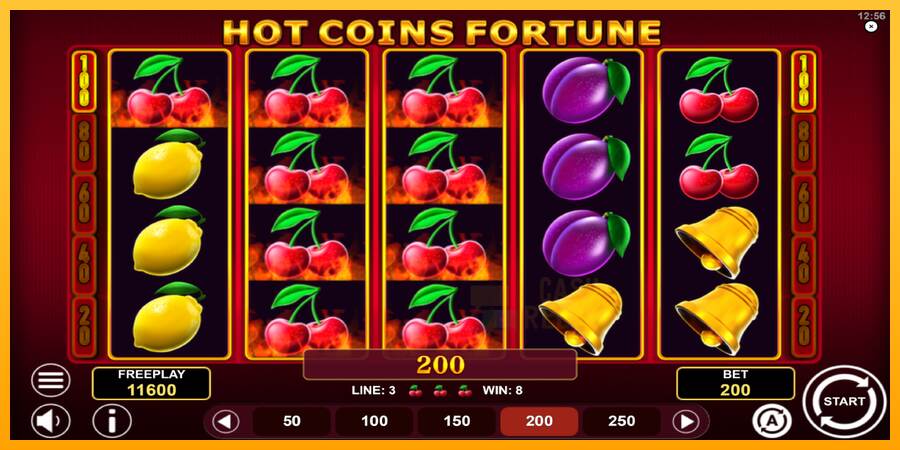 Hot Coins Fortune macchina da gioco per soldi, immagine 3