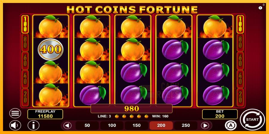 Hot Coins Fortune macchina da gioco per soldi, immagine 4