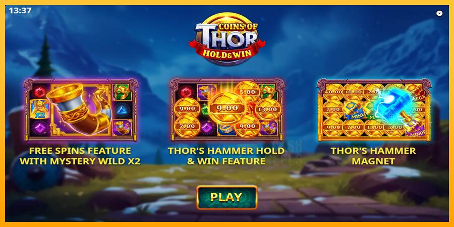 Coins of Thor macchina da gioco per soldi, immagine 1