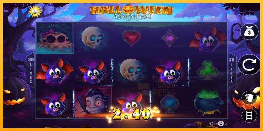 Halloween Adventure macchina da gioco per soldi, immagine 2