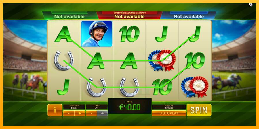 Frankie Dettori Sporting Legends macchina da gioco per soldi, immagine 3