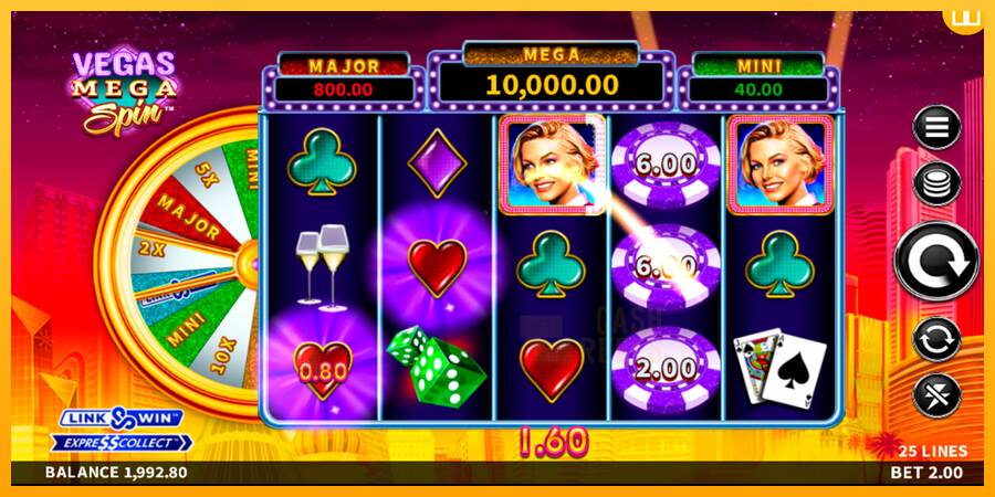 Vegas Mega Spin macchina da gioco per soldi, immagine 3