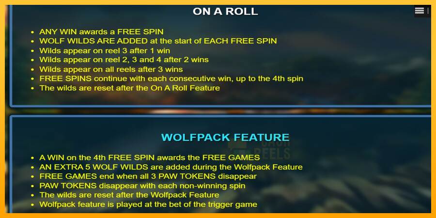 Wolfpack Pays macchina da gioco per soldi, immagine 4