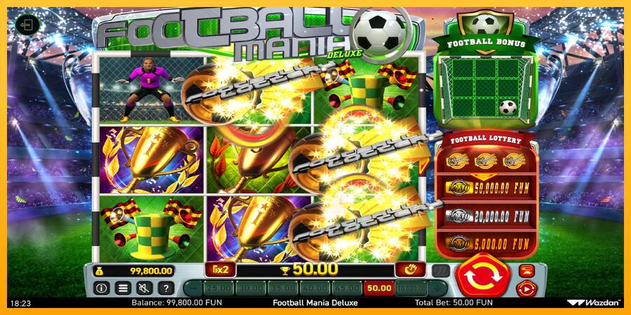 Football Mania Deluxe macchina da gioco per soldi, immagine 3