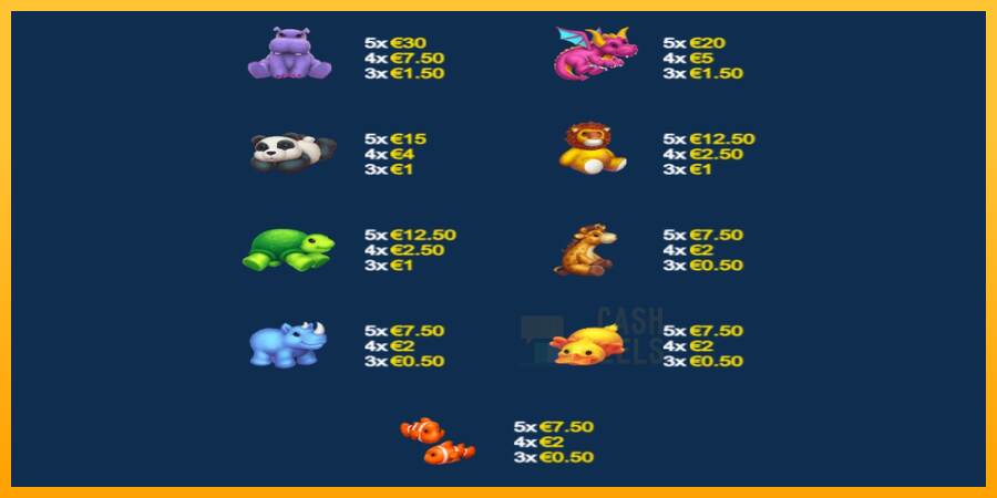 Fluffy Favourites Cash Collect macchina da gioco per soldi, immagine 5