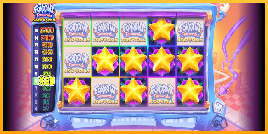 Fondant Favourites Star Trail macchina da gioco per soldi, immagine 4