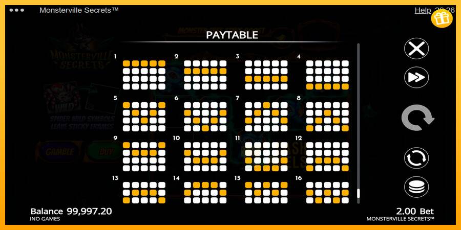 Monsterville Secrets macchina da gioco per soldi, immagine 7