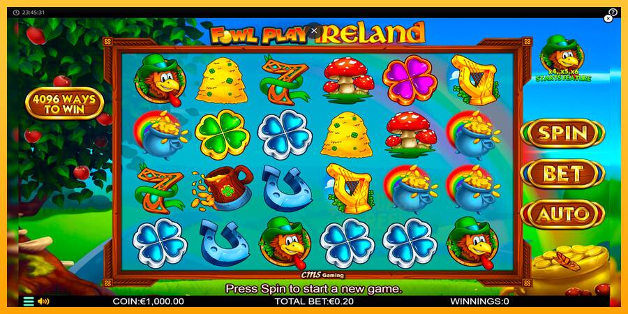 Fowl Play Ireland macchina da gioco per soldi, immagine 1