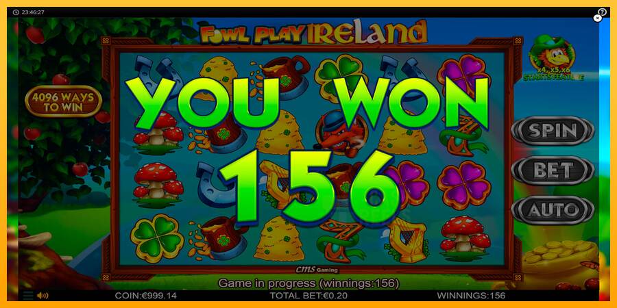 Fowl Play Ireland macchina da gioco per soldi, immagine 5