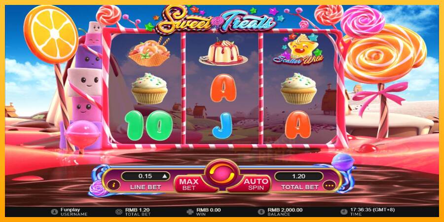 Sweet Treats macchina da gioco per soldi, immagine 2