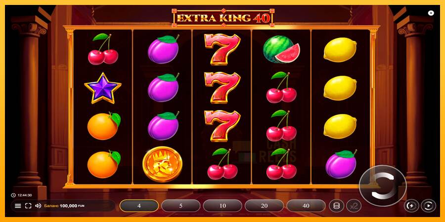 Extra King 40 macchina da gioco per soldi, immagine 1