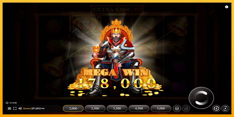 Extra King 40 macchina da gioco per soldi, immagine 5