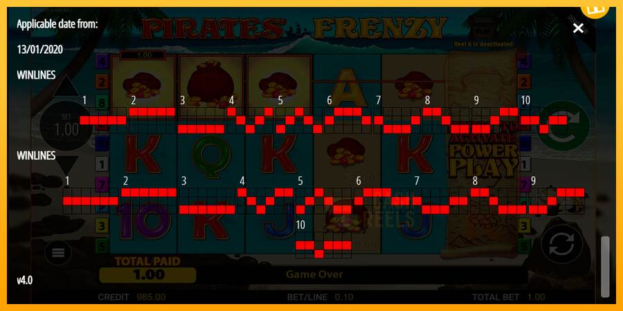 Pirates Frenzy macchina da gioco per soldi, immagine 7