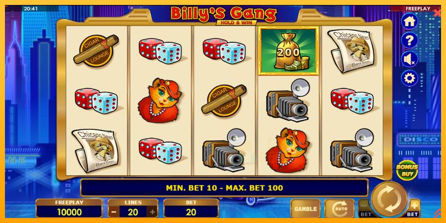 Billys Gang macchina da gioco per soldi, immagine 2