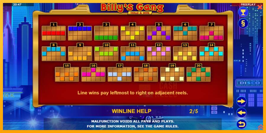 Billys Gang macchina da gioco per soldi, immagine 6