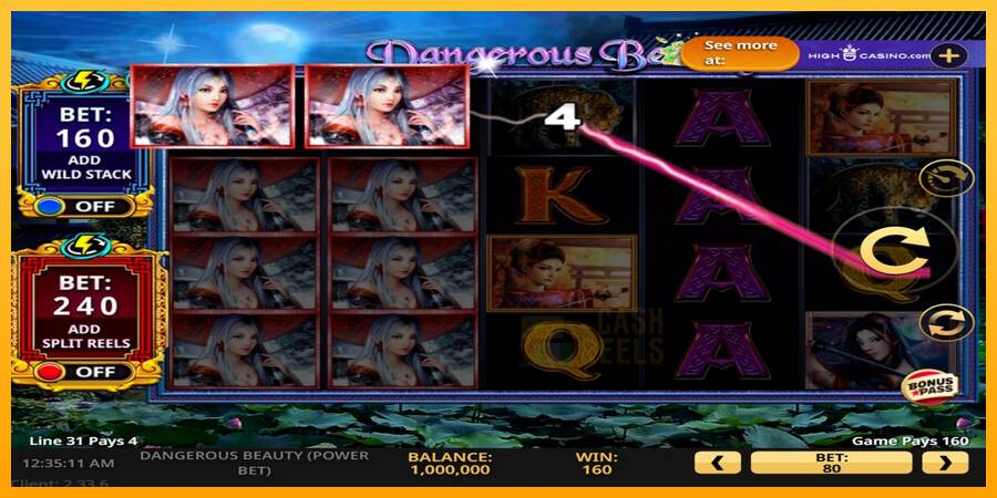 Dangerous Beauty Power Bet macchina da gioco per soldi, immagine 3