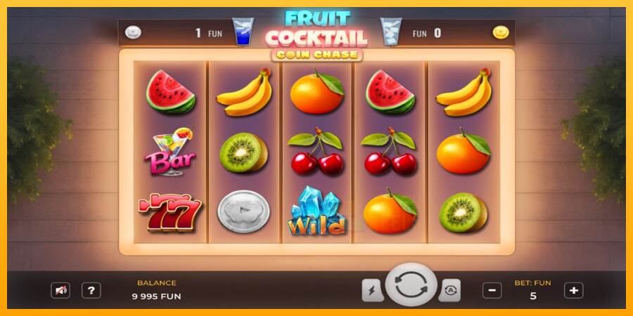 Fruit Cocktail Coin Chase macchina da gioco per soldi, immagine 1