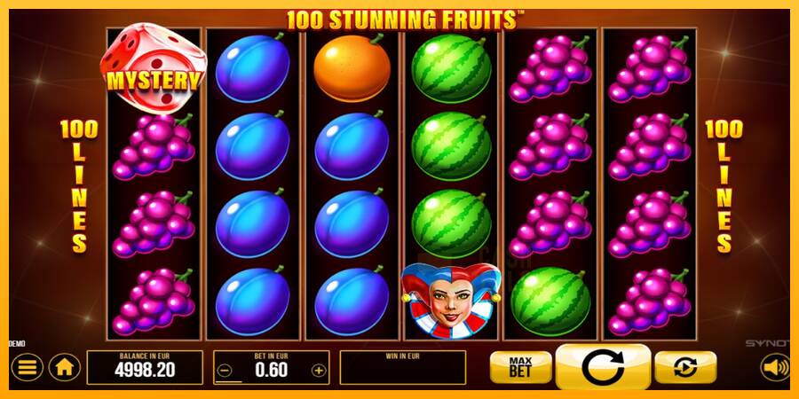 100 Stunning Fruits macchina da gioco per soldi, immagine 3