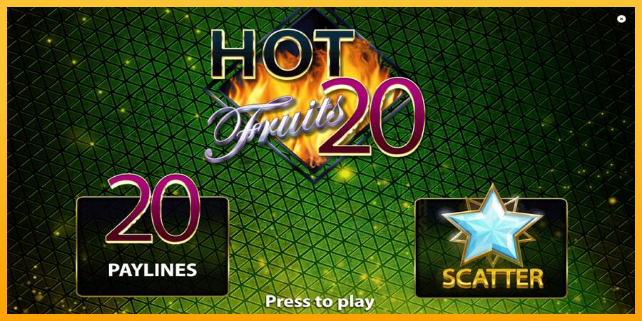 Hot Fruits 20 macchina da gioco per soldi, immagine 1