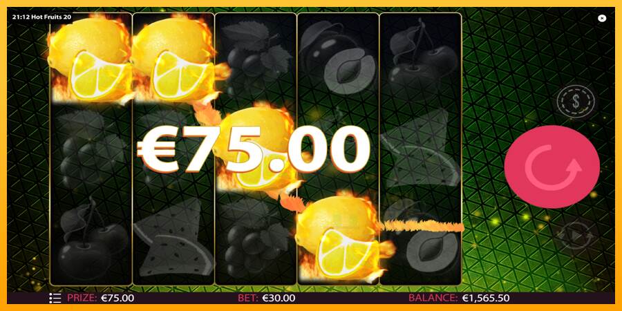 Hot Fruits 20 macchina da gioco per soldi, immagine 4