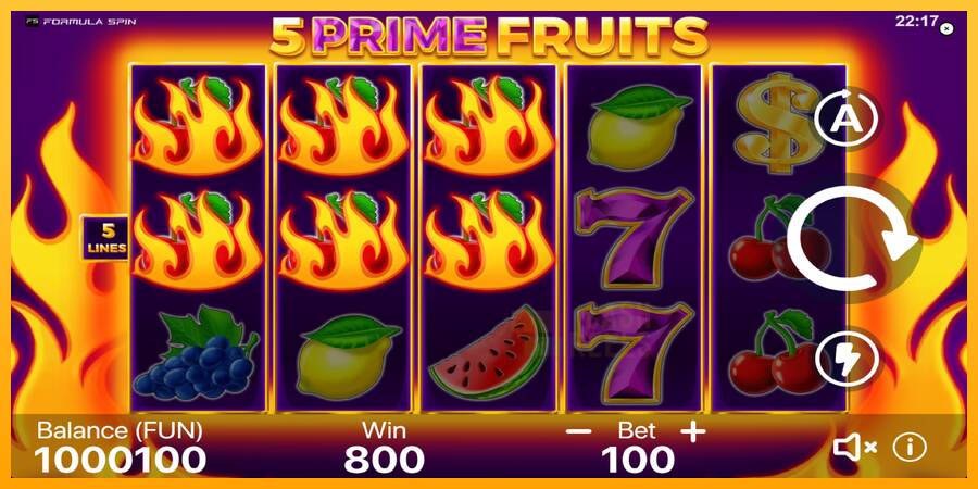 5 Prime Fruits macchina da gioco per soldi, immagine 4