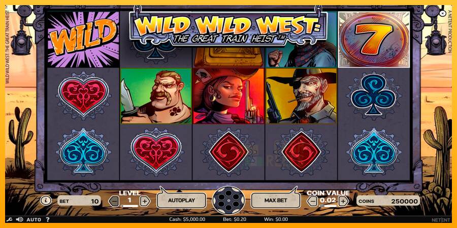 Wild Wild West macchina da gioco per soldi, immagine 1