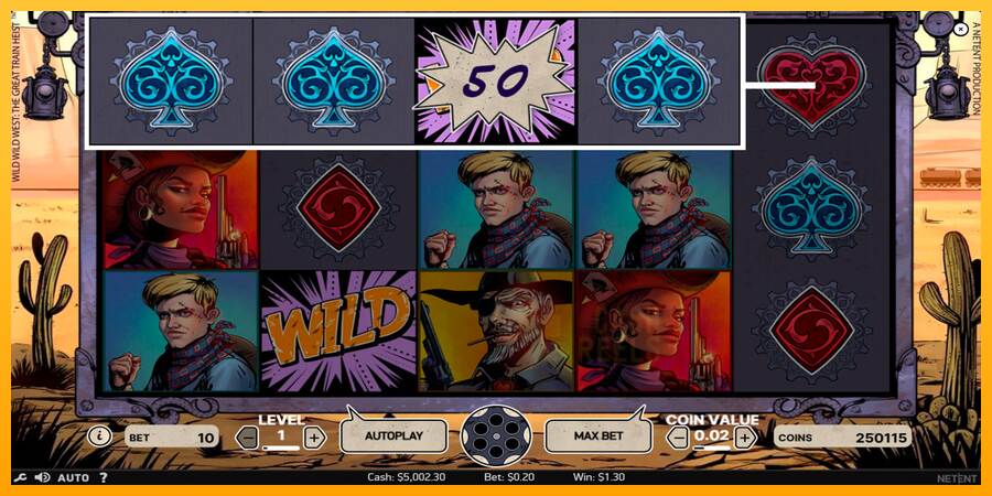 Wild Wild West macchina da gioco per soldi, immagine 5