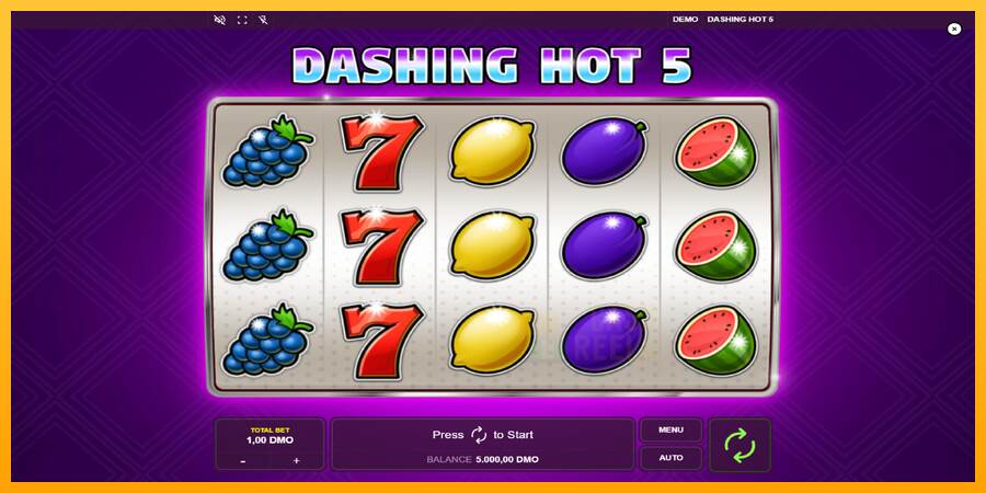 Dashing Hot 5 macchina da gioco per soldi, immagine 1