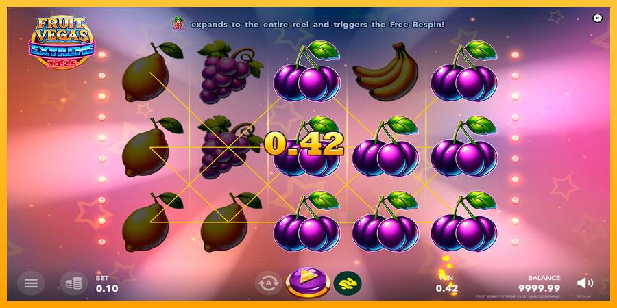 Fruit Vegas Extreme x125 macchina da gioco per soldi, immagine 4