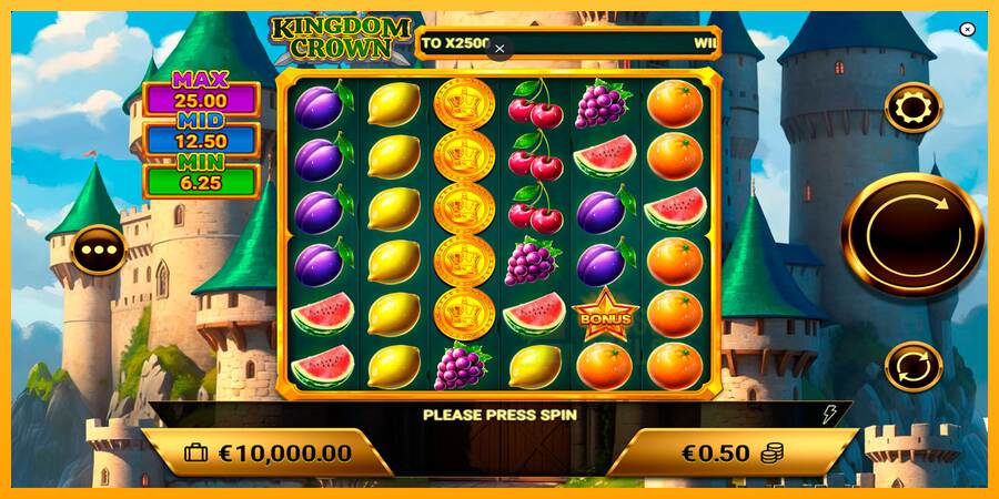 Kingdom Crown macchina da gioco per soldi, immagine 1