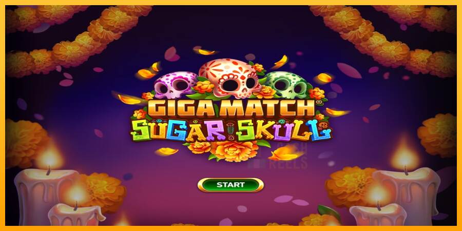 Giga Match Sugar Skull macchina da gioco per soldi, immagine 1