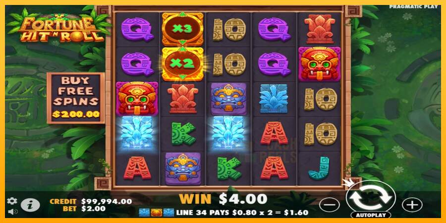 Fortune Hitn Roll macchina da gioco per soldi, immagine 3