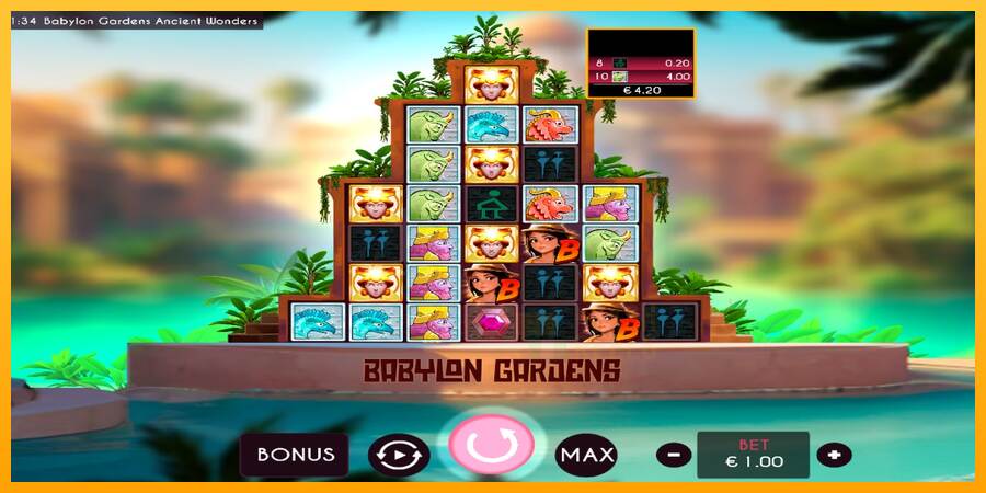 Babylon Gardens Ancient Wonders macchina da gioco per soldi, immagine 3