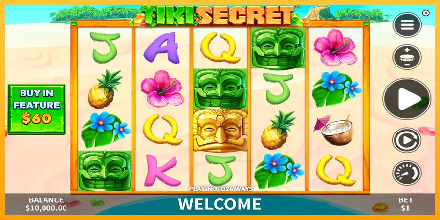 Tiki Secret macchina da gioco per soldi, immagine 2