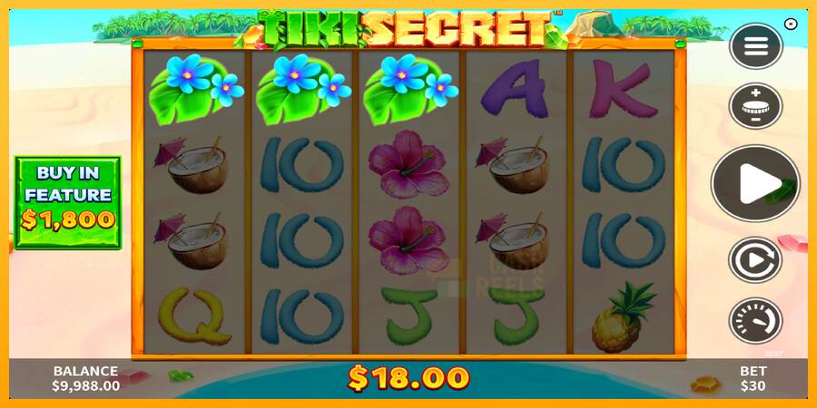 Tiki Secret macchina da gioco per soldi, immagine 3