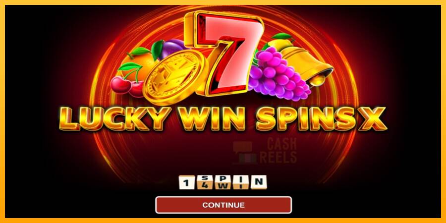 Lucky Win Spins X macchina da gioco per soldi, immagine 1