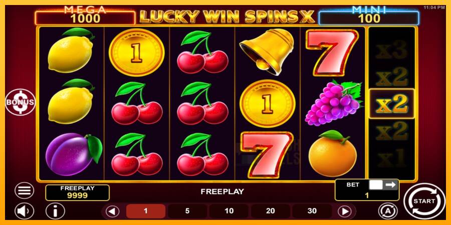 Lucky Win Spins X macchina da gioco per soldi, immagine 2