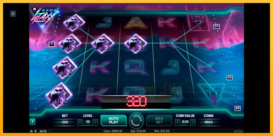 Neon Staxx macchina da gioco per soldi, immagine 8