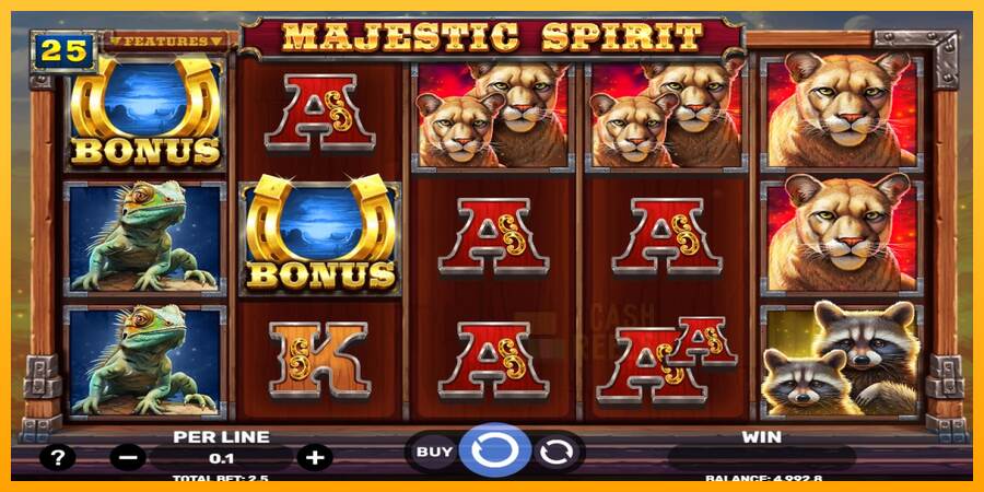 Majestic Spirit macchina da gioco per soldi, immagine 3