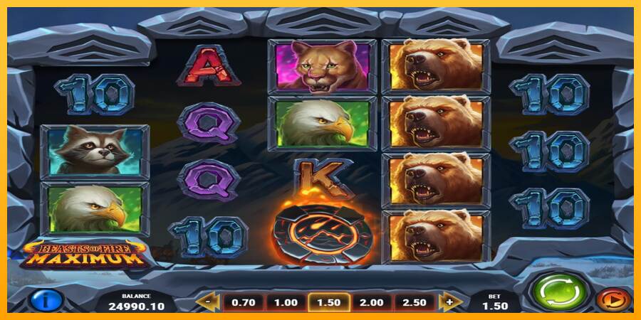 Beasts of Fire Maximum macchina da gioco per soldi, immagine 3