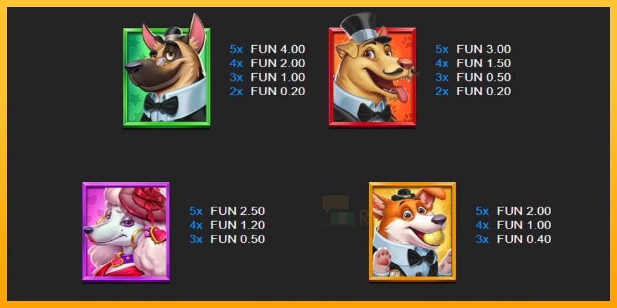 5 Doggy Millionaires macchina da gioco per soldi, immagine 5