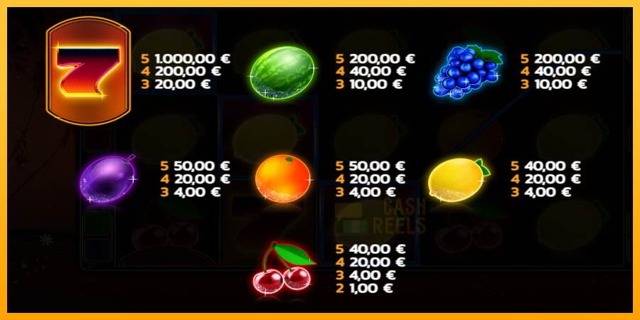 Fruit Island Christmas macchina da gioco per soldi, immagine 5