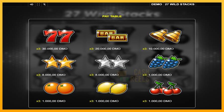 27 Wild Stacks macchina da gioco per soldi, immagine 3