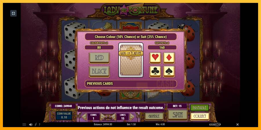 Lady of Fortune macchina da gioco per soldi, immagine 4