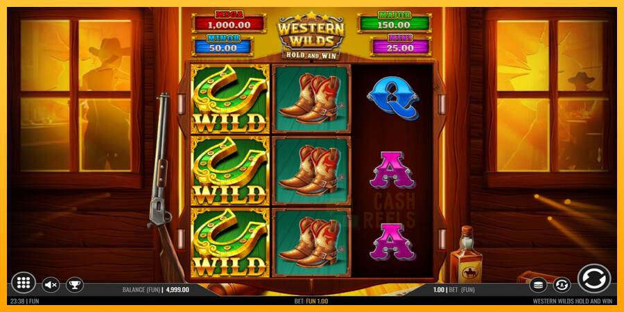 Western Wilds Hold and Win macchina da gioco per soldi, immagine 2