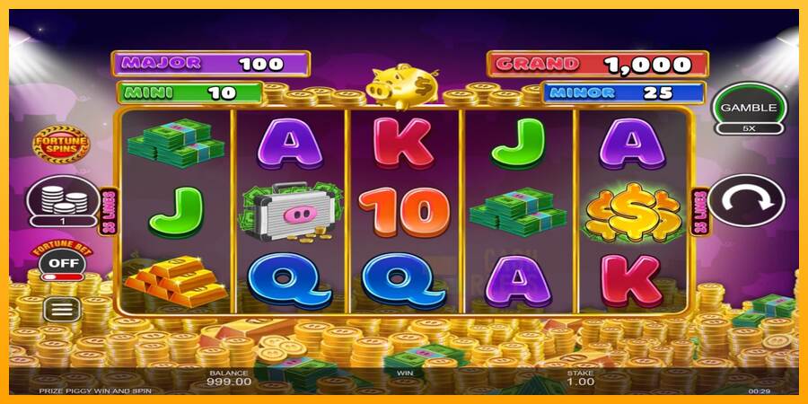 Prize Piggy Win & Spin macchina da gioco per soldi, immagine 2