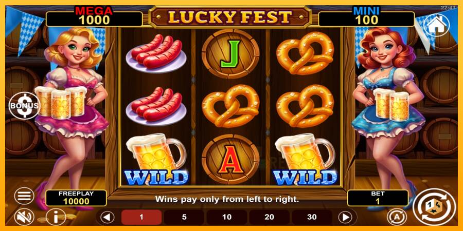 Lucky Fest Hold & Win macchina da gioco per soldi, immagine 1