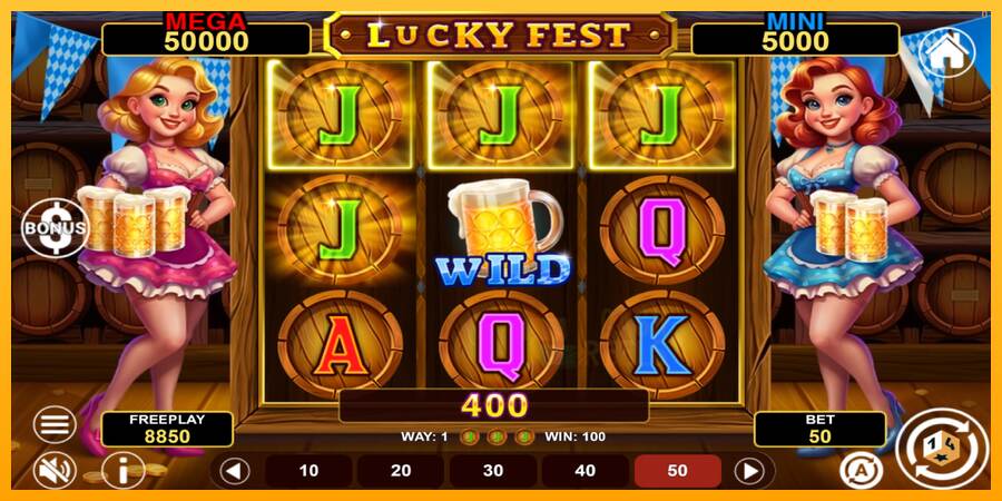 Lucky Fest Hold & Win macchina da gioco per soldi, immagine 2