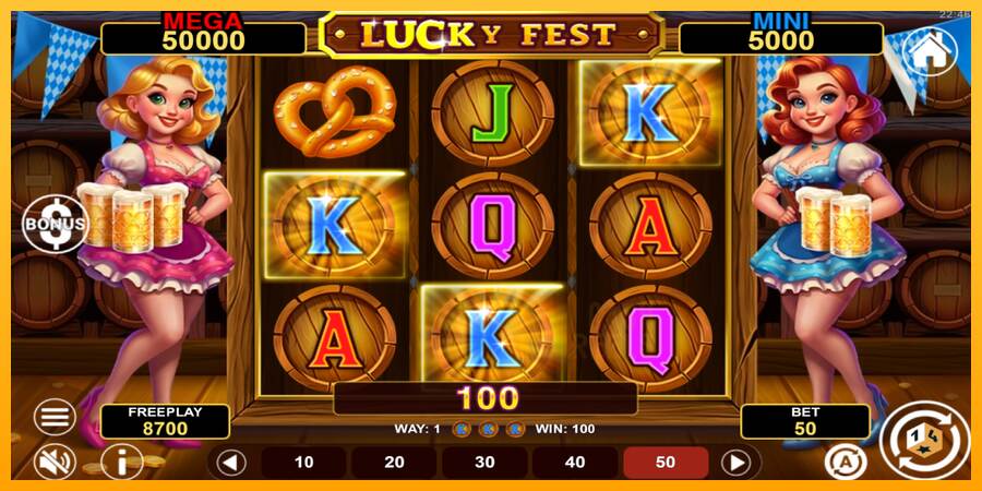 Lucky Fest Hold & Win macchina da gioco per soldi, immagine 3