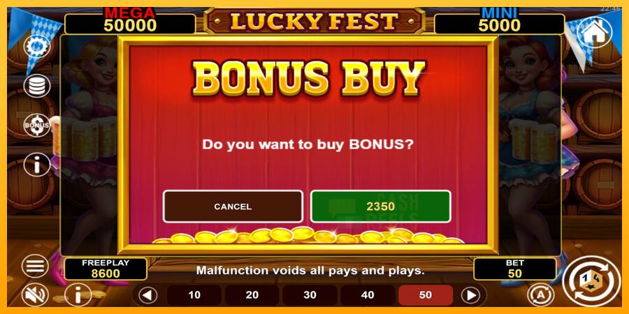 Lucky Fest Hold & Win macchina da gioco per soldi, immagine 4